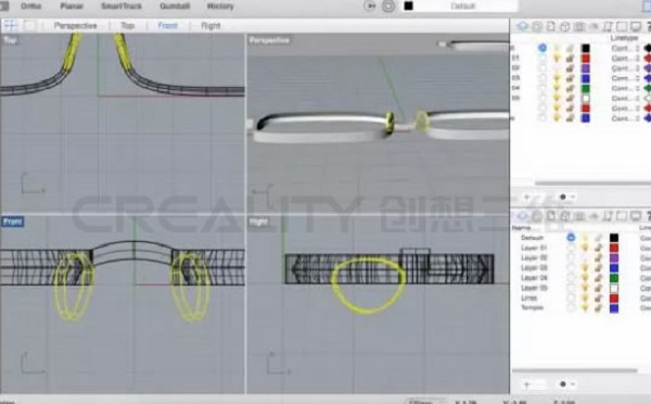 3D打印機(jī)專(zhuān)屬定制眼鏡框 3D打印機(jī)專(zhuān)屬定制眼鏡框